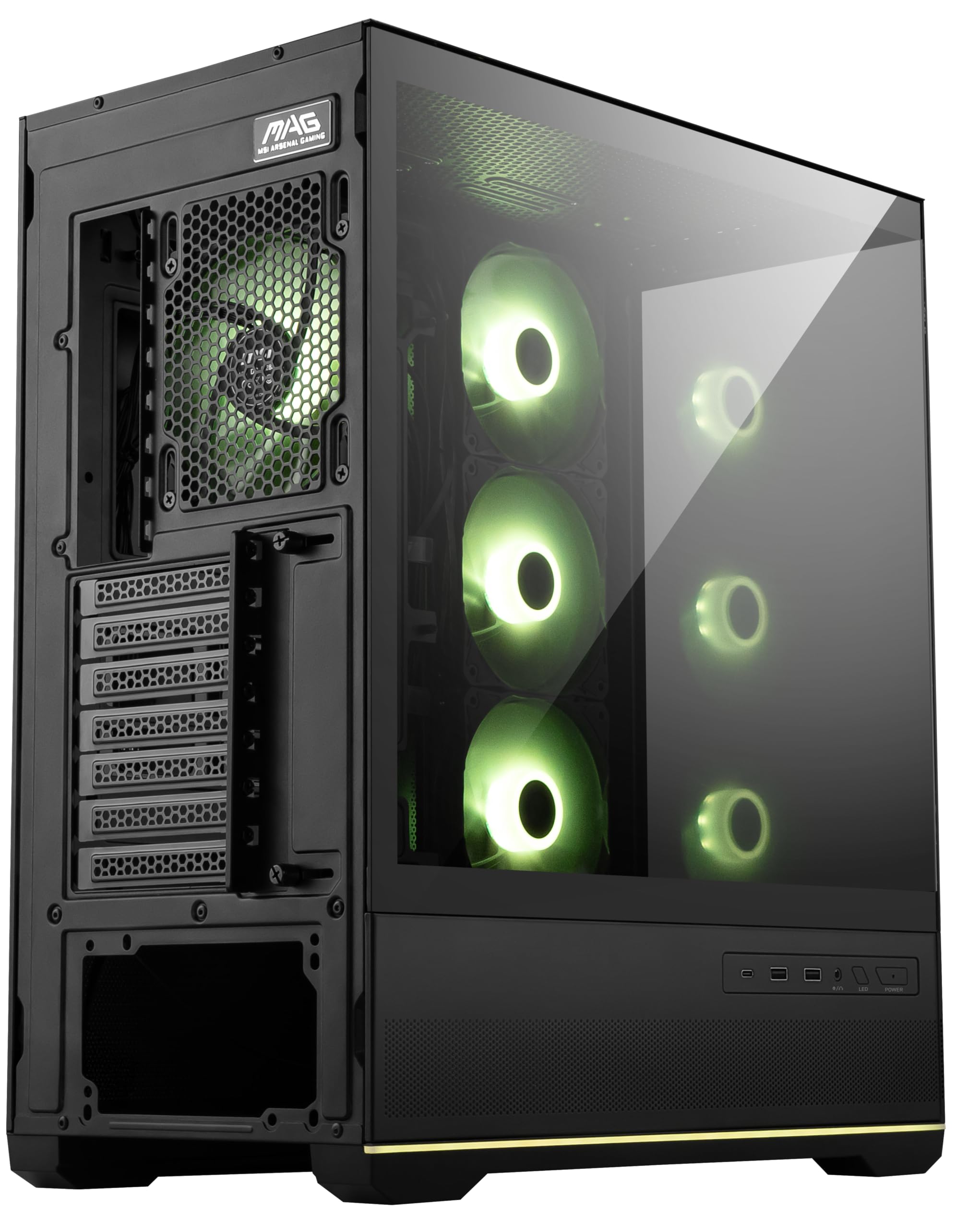 MSI MAG PANO 110R PZ - ミッドタワーゲーミングPCケース Amazon | MSI MAG PANO 110R PZ - ミッドタワーゲーミングPCケース