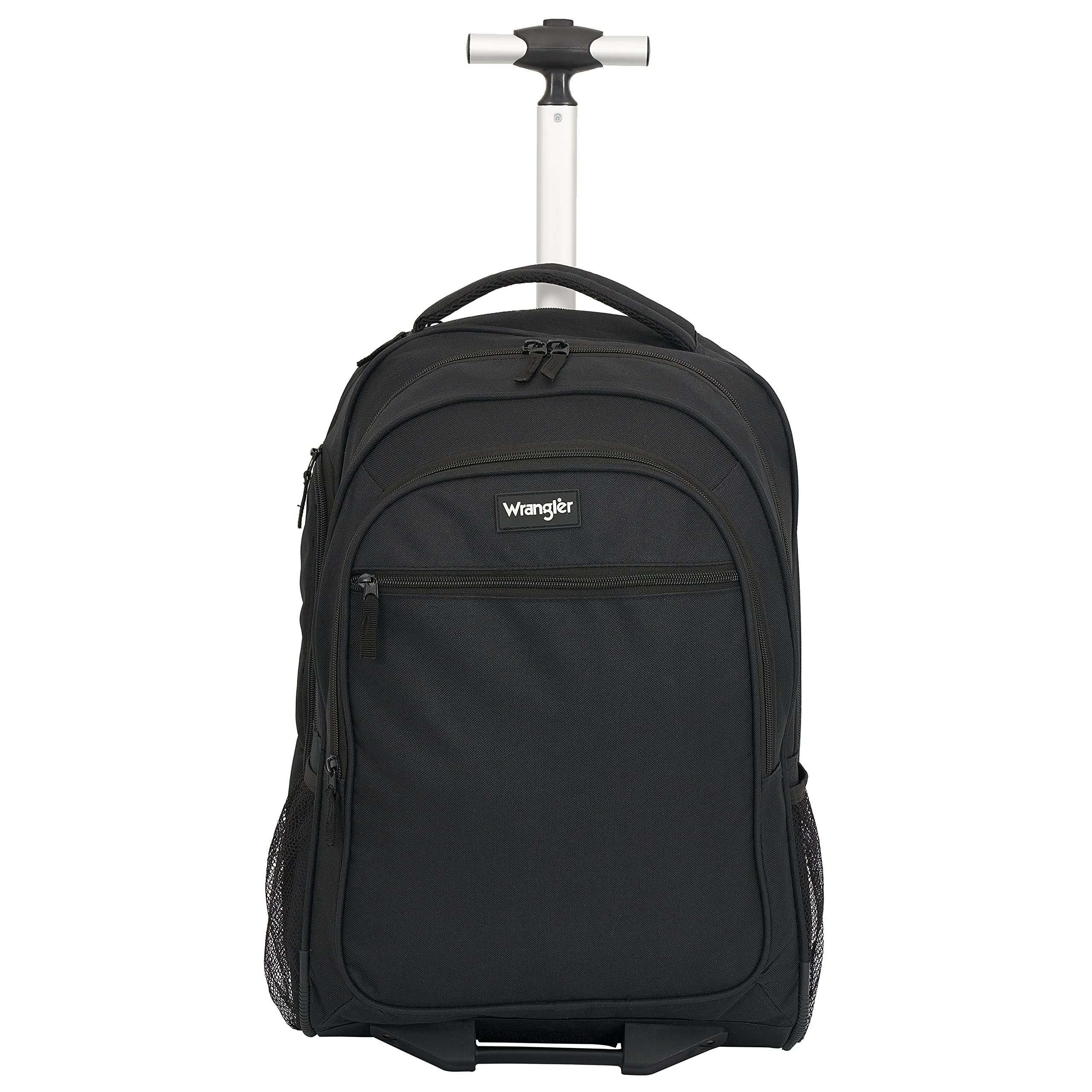 Photo 1 of Wrangler Travel Duffel Dobson Set, Black, 19" Rolling Backpack 19" Rolling Backpack Black