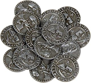 Dragons Themed Gaming Coins - Small 20mm 15-Pack, Novelty Fantasy Replica Coins