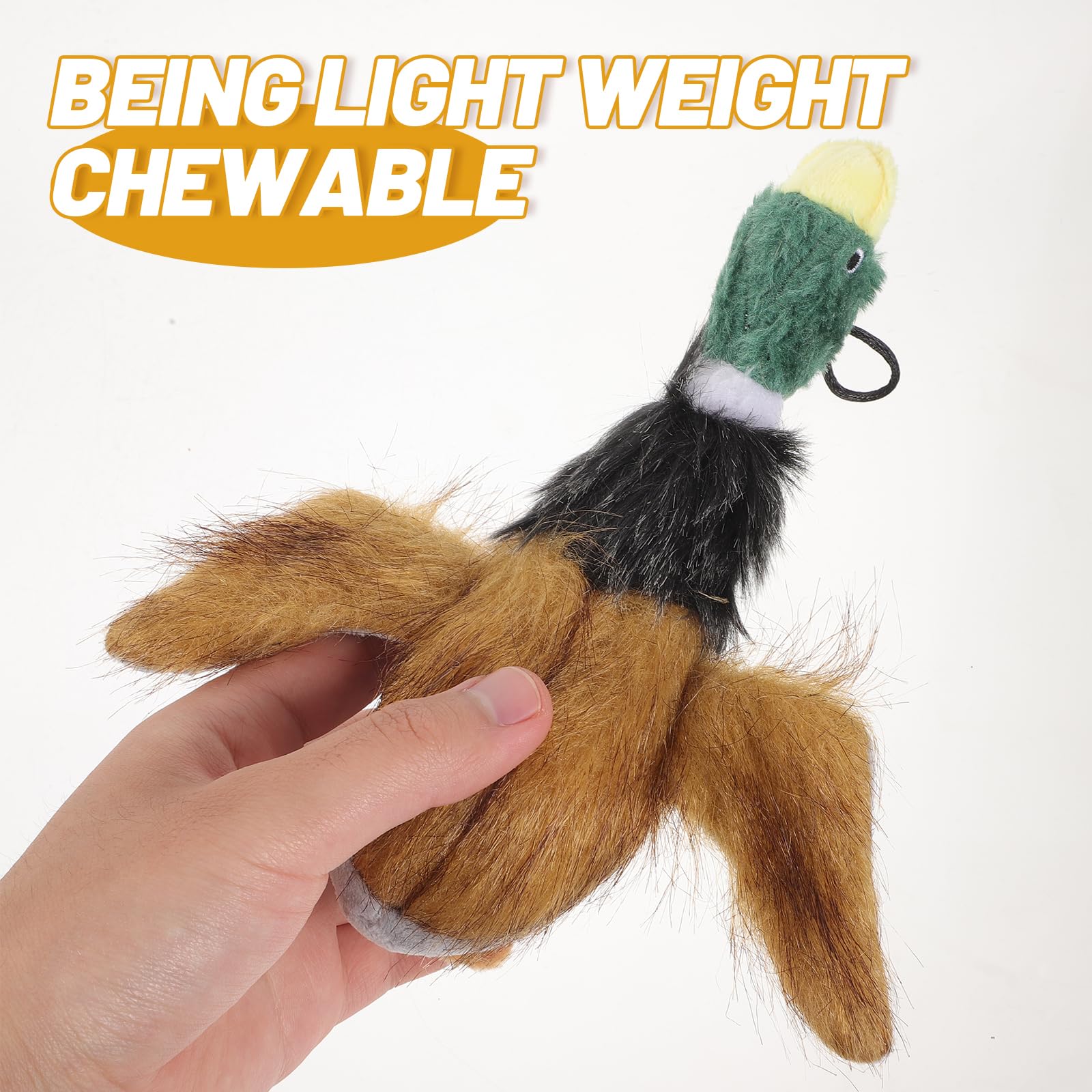 Jouets à Mâcher Pour Chiot Pour La Dentition, Jouet Apaisant Pour Chien Canard, Mignon Canard Chien Jouet Chien Animaux En Peluche,Jouets En Peluche Doux Pour Chiens, Jouets Pour Chiots Pour Petits E