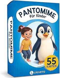 LIKARTO Pantomime Game for Children from 5 Years - Funny Family Game & Guessing Game - Outdoor & Indoor Children's Game - Gift Idea for Girls and Boys