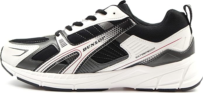 Amazon ダンロップ Dm3 Dm229 メンズ ダッドシューズ ローカット スニーカー 26 5cm 229 ブラック ホワイト Dunlop ダンロップ スニーカー
