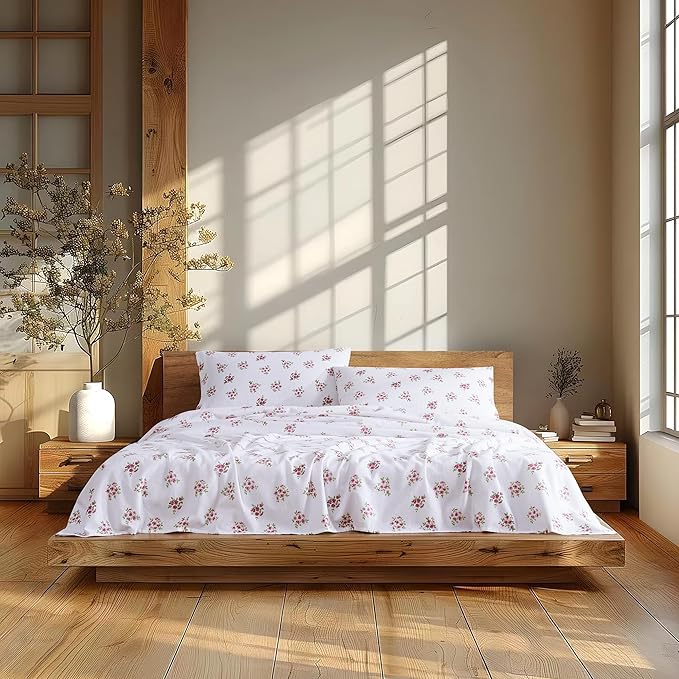 Linen Closet Soft & Cozy 100 Cotton Flannel Sheet Set