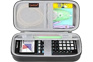 Canboc Graphing Calculator Case for Texas Instruments TI-84Plus CE/84Plus/Ti-83 Plus Color Graphing Calculator