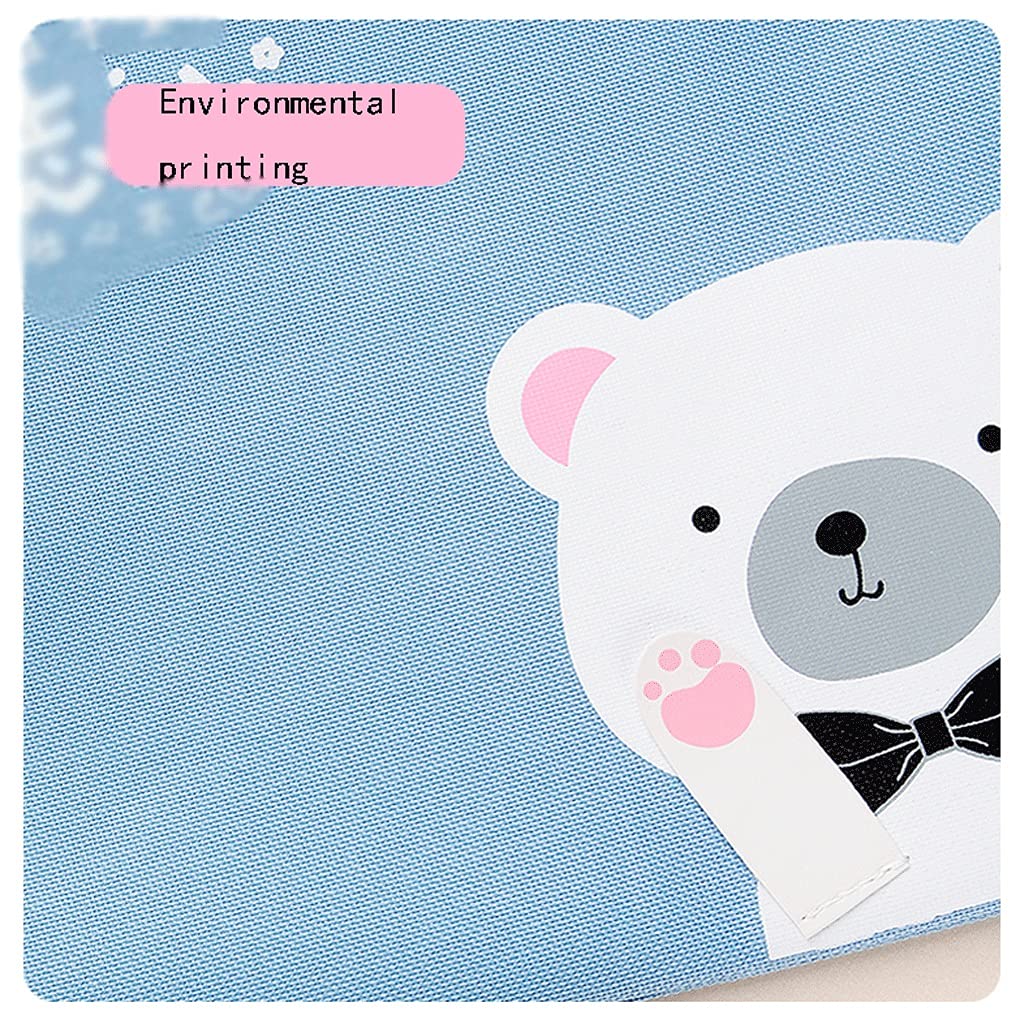 Torba na dokumenty Płótno Torba Multi-Color Opcjonalna folder plików Data Duży Pojemność Kieszeń Dokumentowa z zamkiem błyskawicznym (Color : Pink)