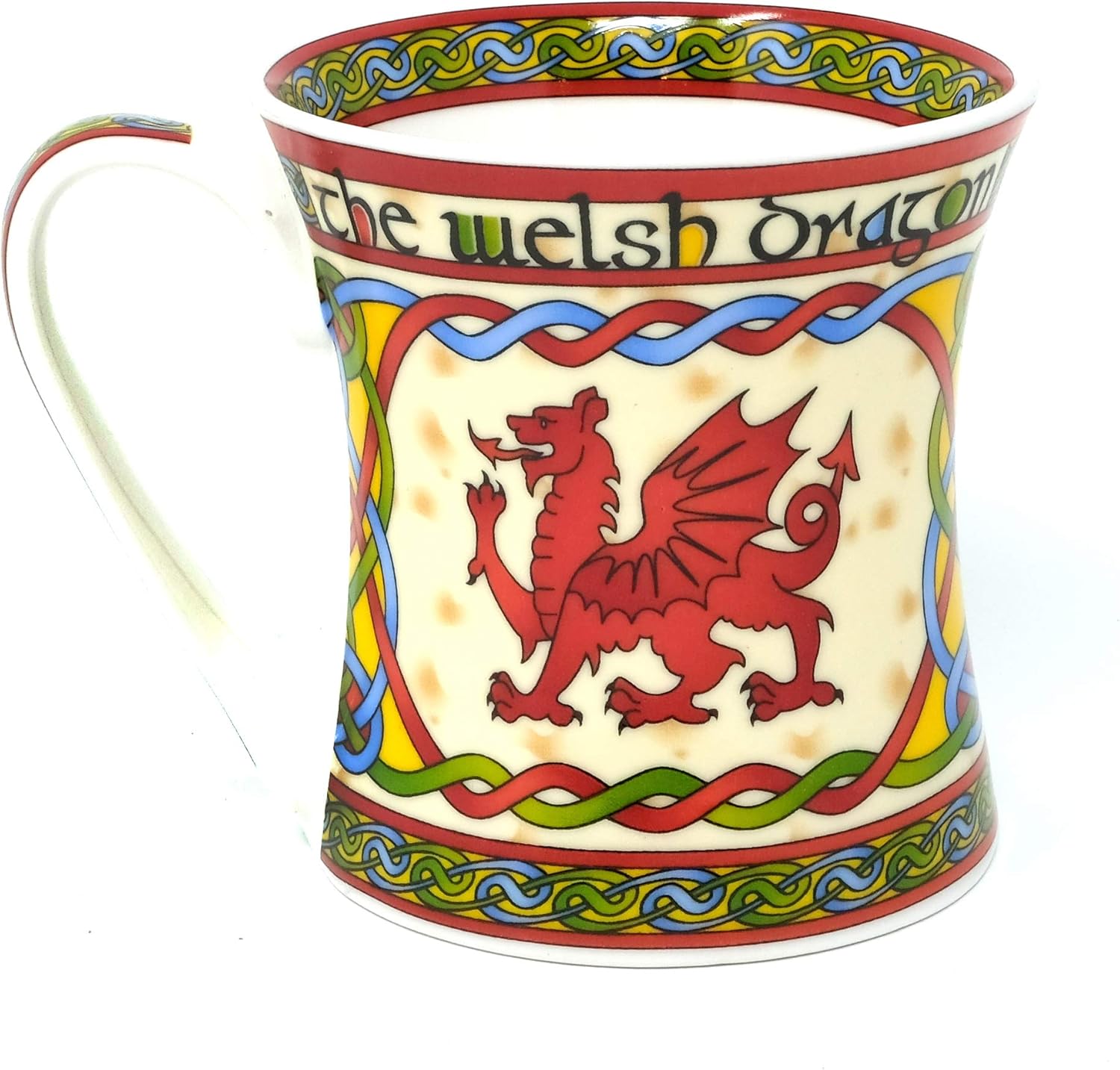 Set of 3 Scottish Welsh Dragon Tea Set of Welsh Brew Tea - Dragon Mug - Welsh Symbol Teabag Holder Tea Caddy - Image 4