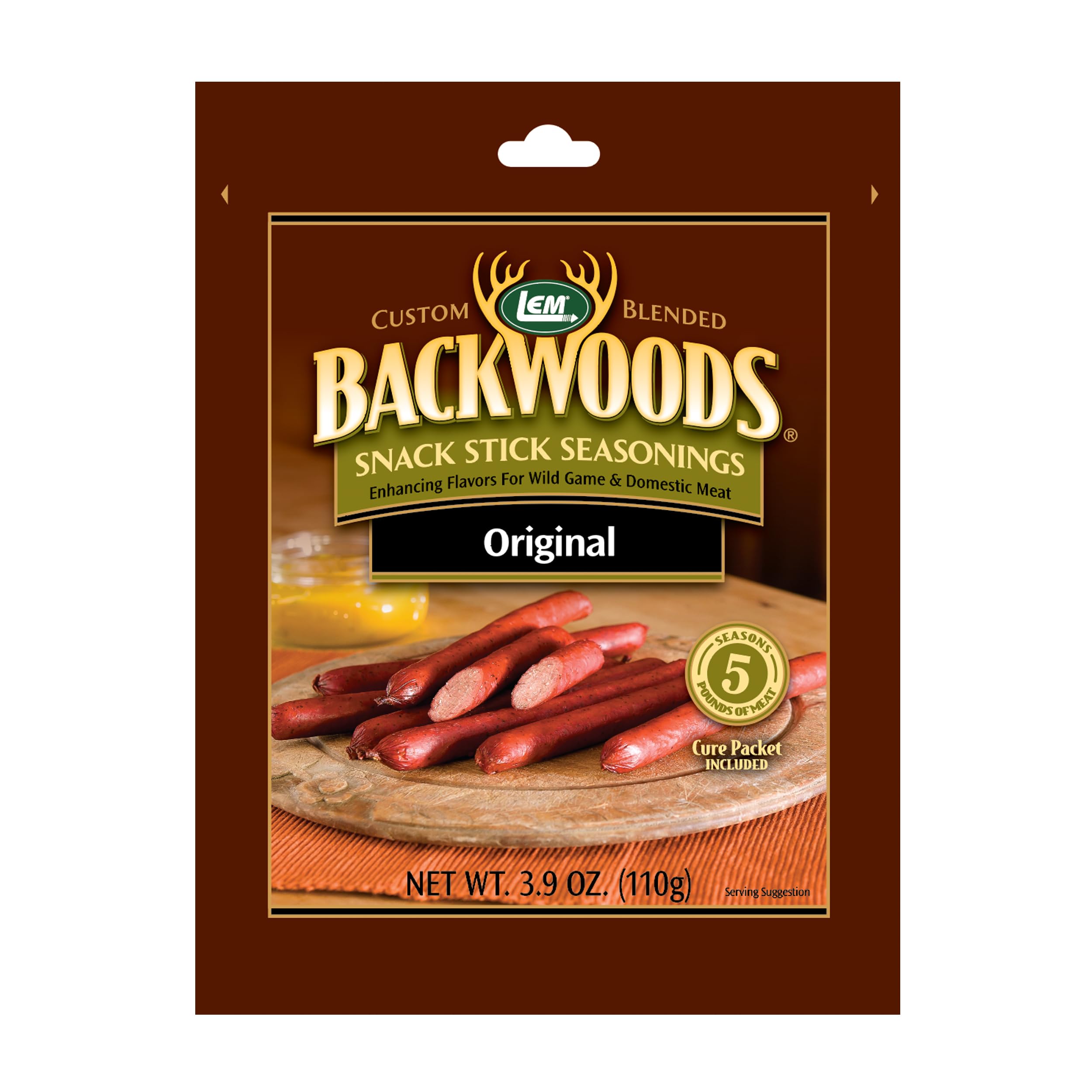 LEM Backwoods Snack Stick Seasoning with Cure Packet