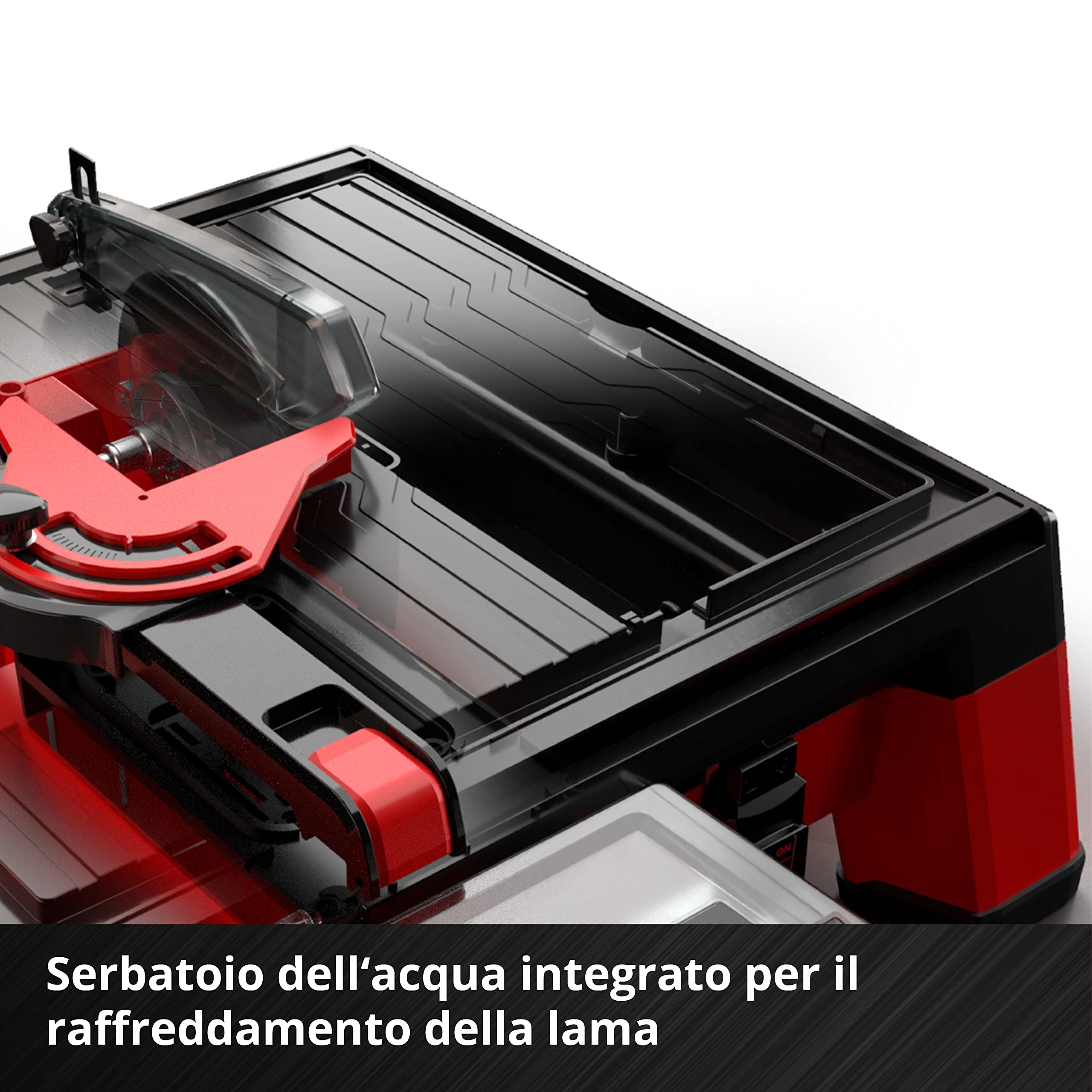 Tagliapiastrelle a batteria TE-TC 18/115 Li-Solo Power X-Change di Einhell (ioni di litio, 18 V, max. 3.800 giri/min, incl. disco da taglio da 115 mm, senza batteria e caricabatteria)