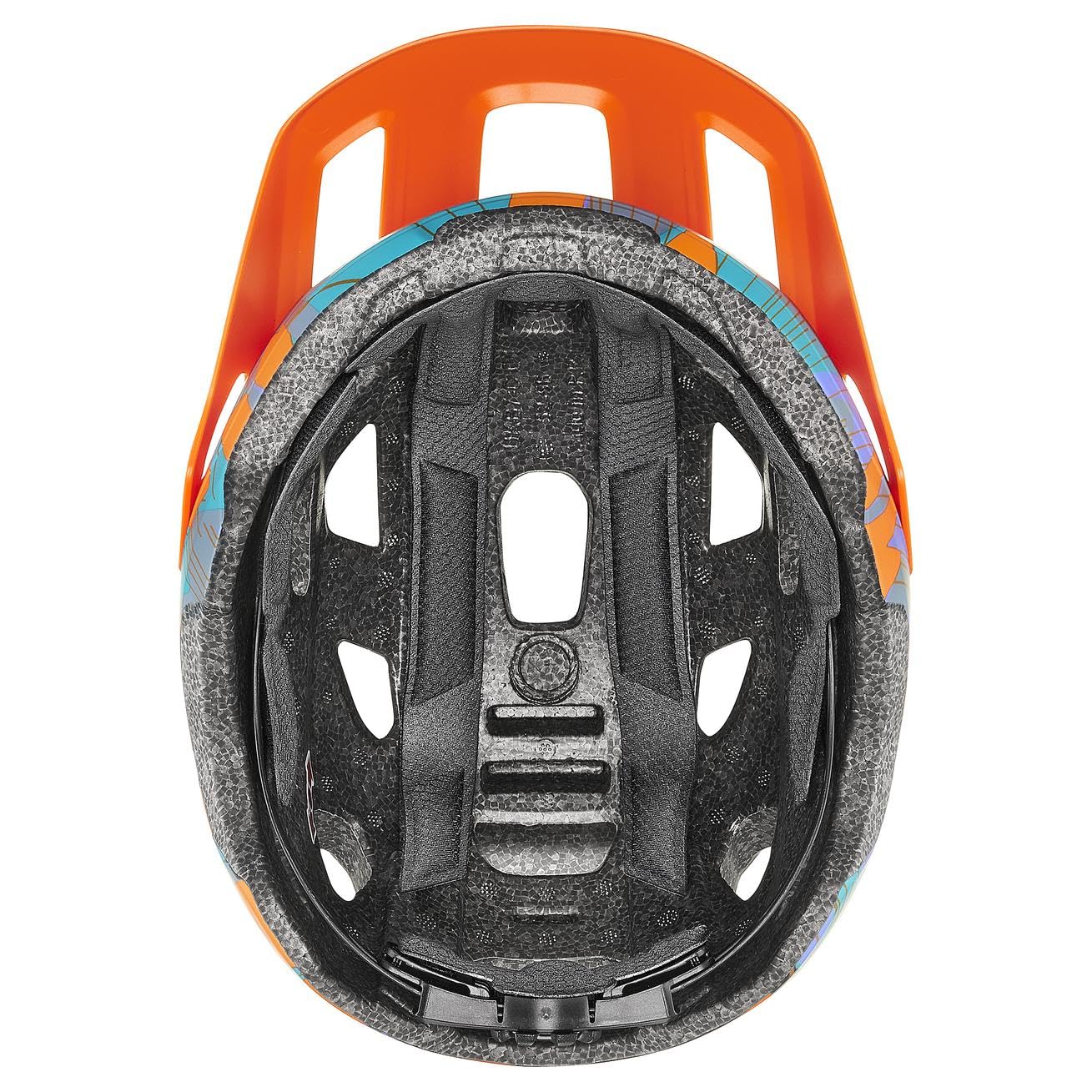 uvex React jr. - Casco de Bicicleta Ligero para niños - Ajuste de Talla individualizado - Forro Interior Lavable