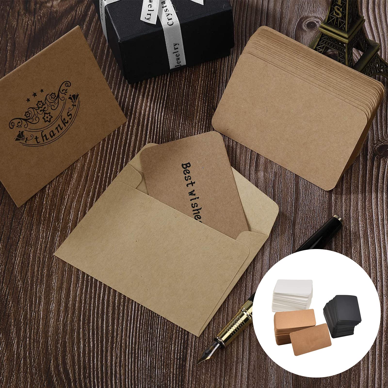 Tarjetas De Visita Lado Izquierdo En Fondo Blanco. | Foto Premium