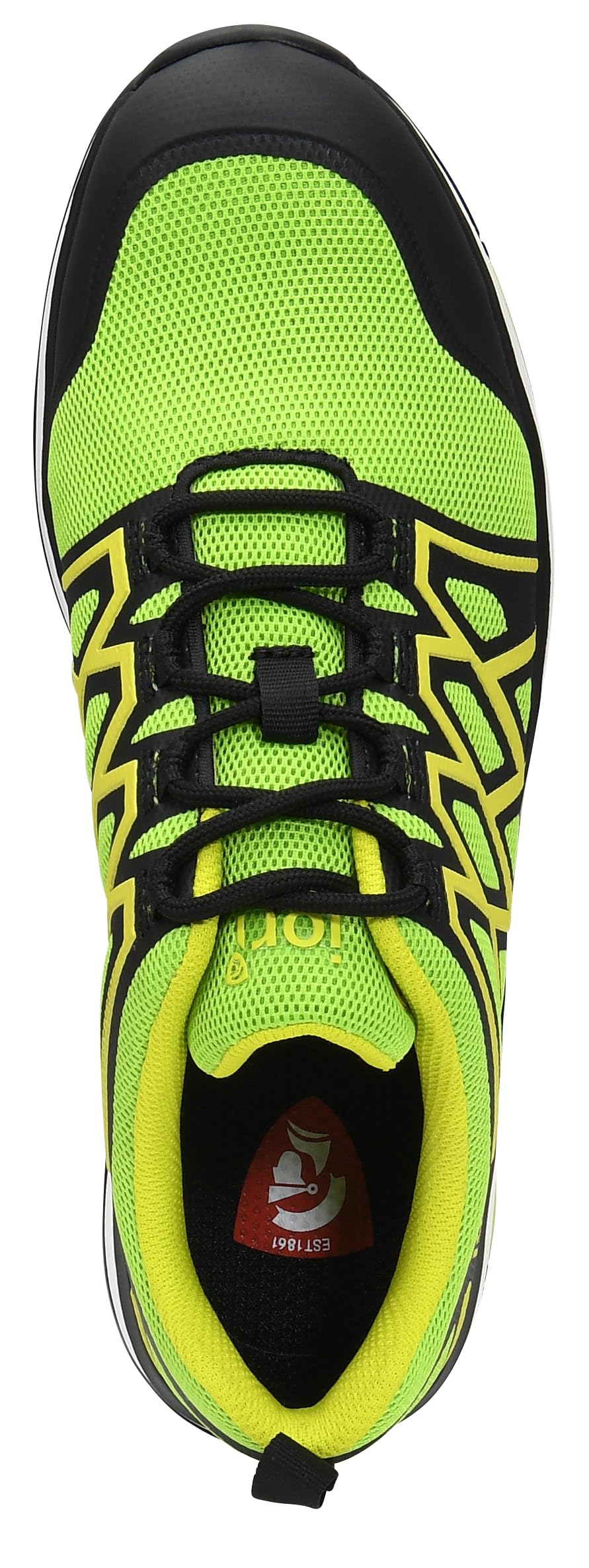 ELTEN jo_Swift Green-Yellow Low ESD S1P | Sicherheitsschuhe für Damen & Herren, Kunststoffkappe, leicht, atmungsaktiv