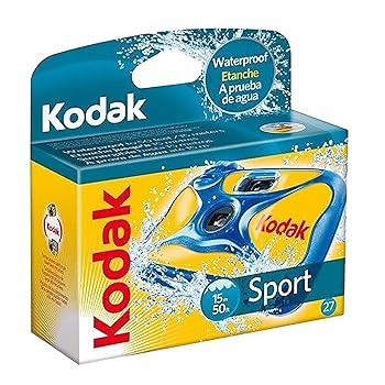 Kodak Sport トイカメラ(フィルム) Amazon | Kodak Sport 水中使い捨てカメラ 800速 27露出フィルム