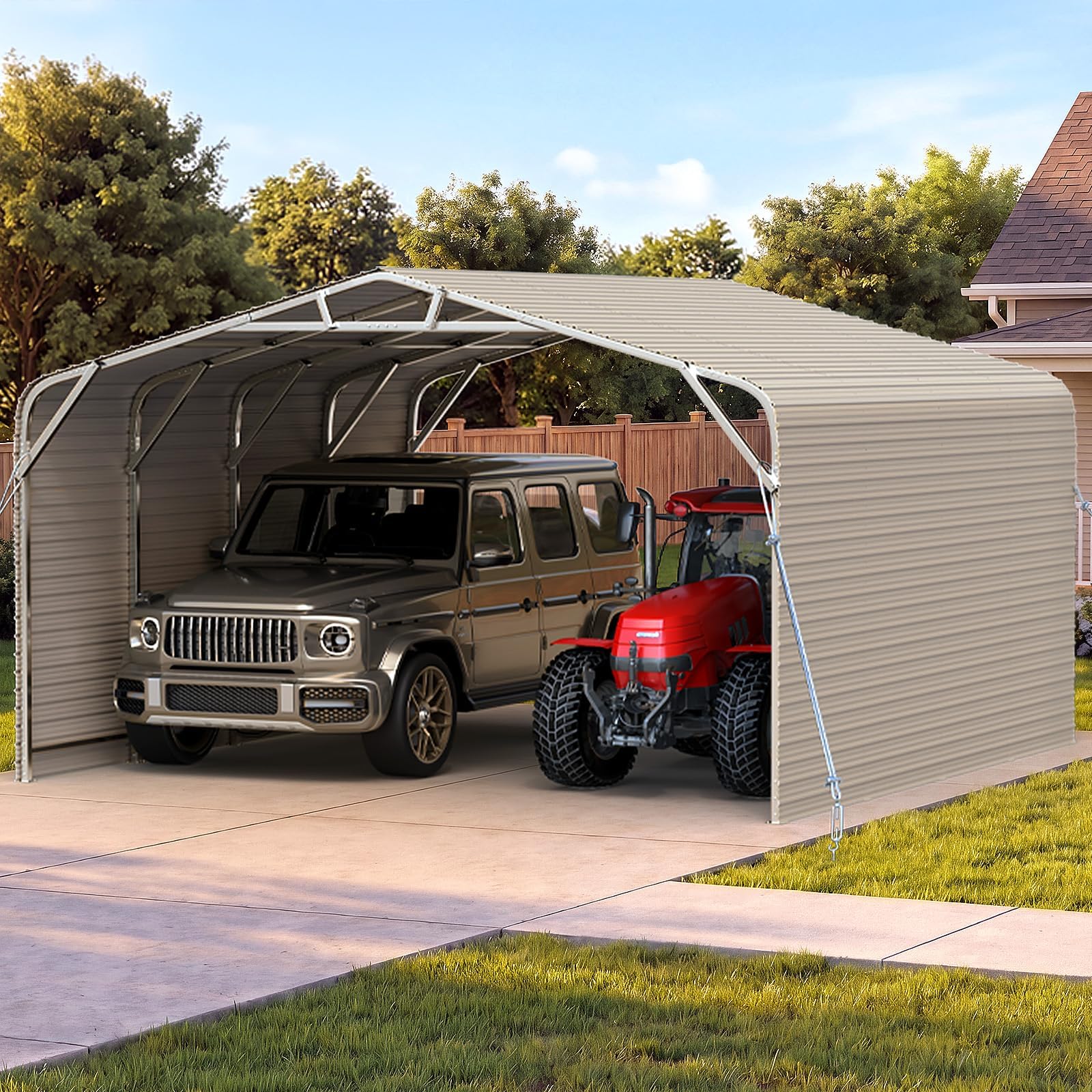 Quictent 20x20 Metal Carport