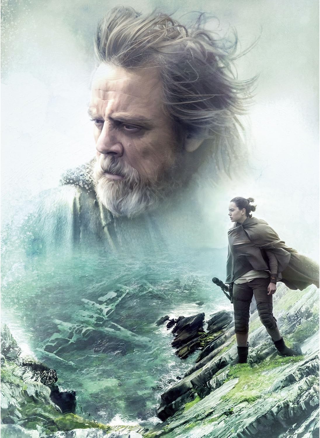 Komar 4-438 Star Wars the Last Jedi Mural Wallpaper, Multi-Colour, 184 x 254 cm