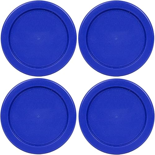 Tapas de repuesto para cuencos rectangulares Pyrex & Klare Ware para 2 tazas, color azul, recipientes de vidrio no incluidos (paquete de 4, azul)