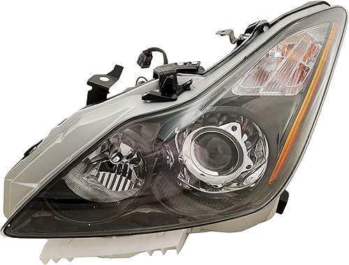 Garage-Pro Faro delantero compatible con 2011-2013 G37 y 2014-2015 Q60 Coupé lado del conductor de xenón