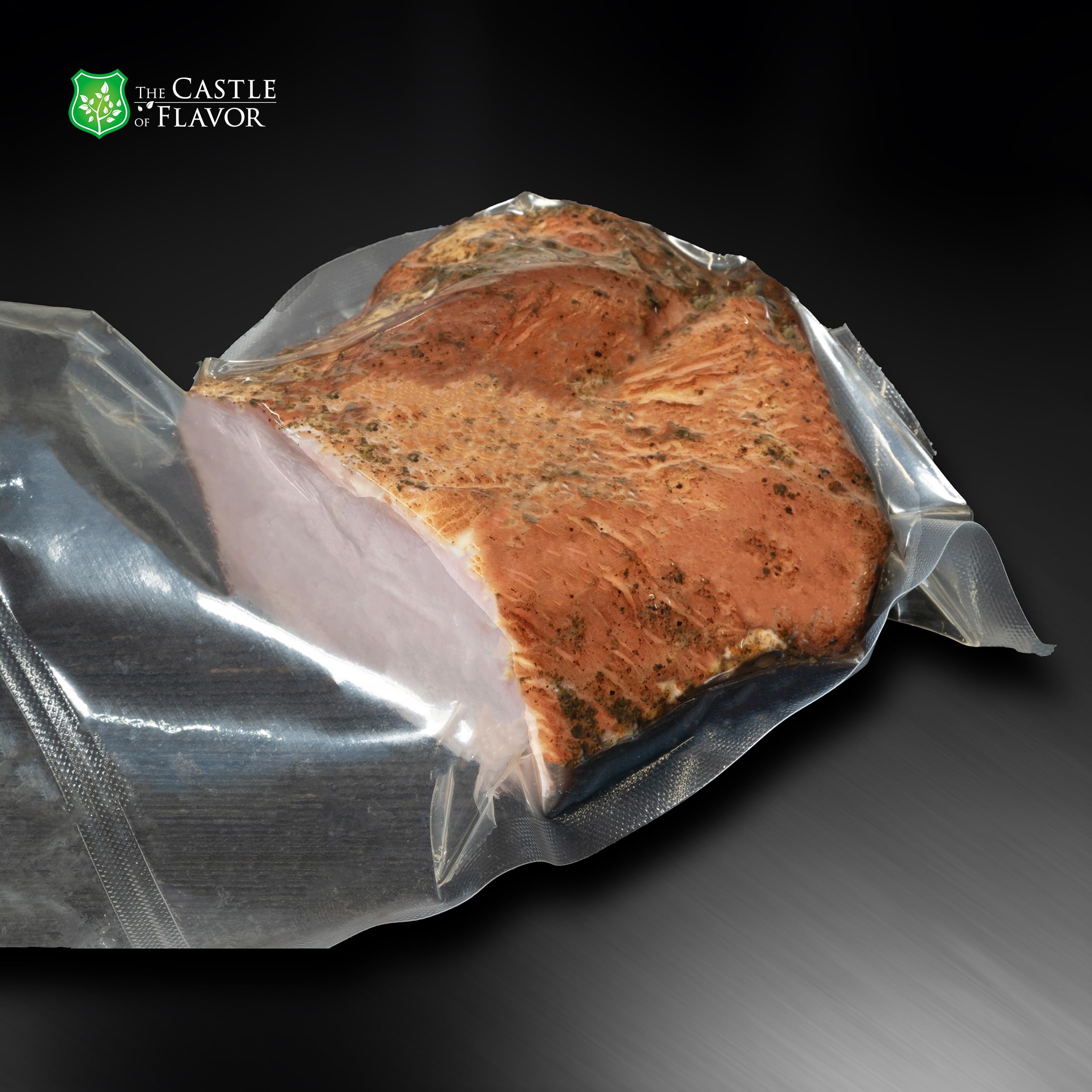 Geräucherter Schweinerücken – traditionell geräuchert und mit Kräutern verfeinert- Wurstwaren 2x350g - Trockenwurst - Rohwurst - Dauerwurst am Stück - Trockenfleisch - getrocknete Wurst Snack