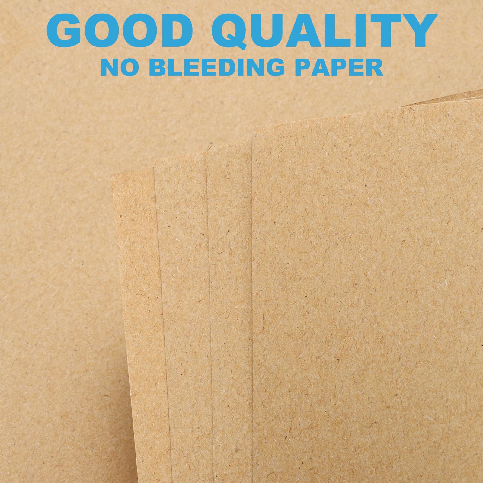 PATIKIL A6 Nachfüllpapier, ungefüttertes Blanko-Kraftpapier mit 6 Löchern, Füller-Einsätze für 6-Ring-Binder, 80 Blatt/160 Seiten, Schwarz PATIKIL A6 Nachfüllpapier, ungefüttertes Blanko-Kraftpapier mit 6 Löchern, Füller-Einsätze für 6-Ring-Binder, 80 Blatt/160 Seiten, Schwarz