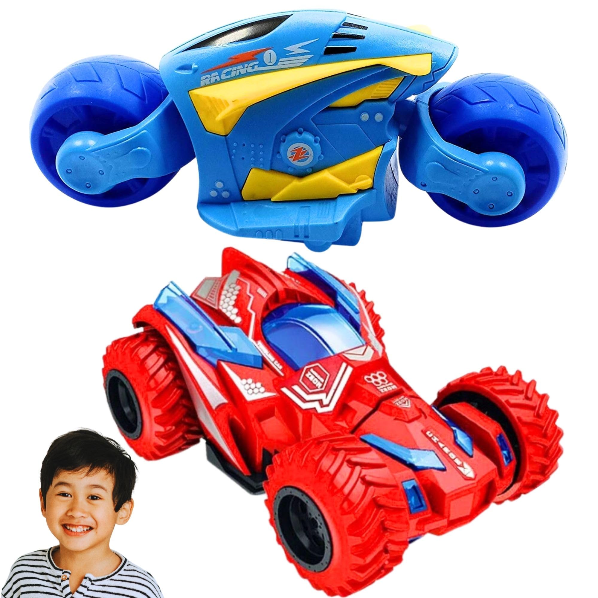 Mallexo 360 Friction Car Animal Dinosaur Toys for Kids 2Pcs Dino Stunt Car Toys Monster Truck Inertia Friction Powered Vehicles Toys Birthday Gifts Car Toys for Boys 3-5 6 7 8 Year (Dino Mix 2pc) (B0CR92P2G1) Amazon Price History, Amazon Price Tracker