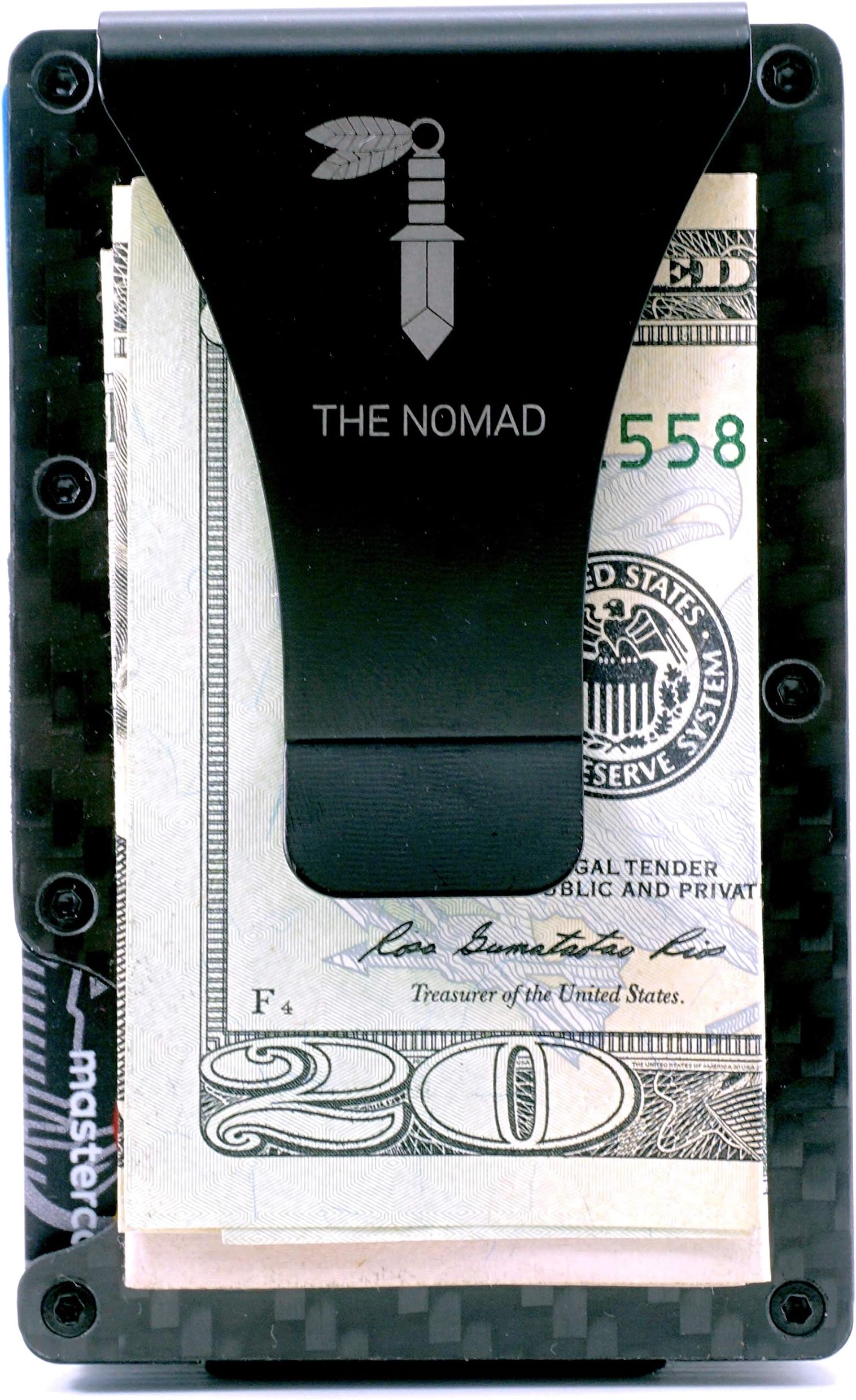 Slim Wallet with Money Clip RFID Blocking/Pocket Card Holder