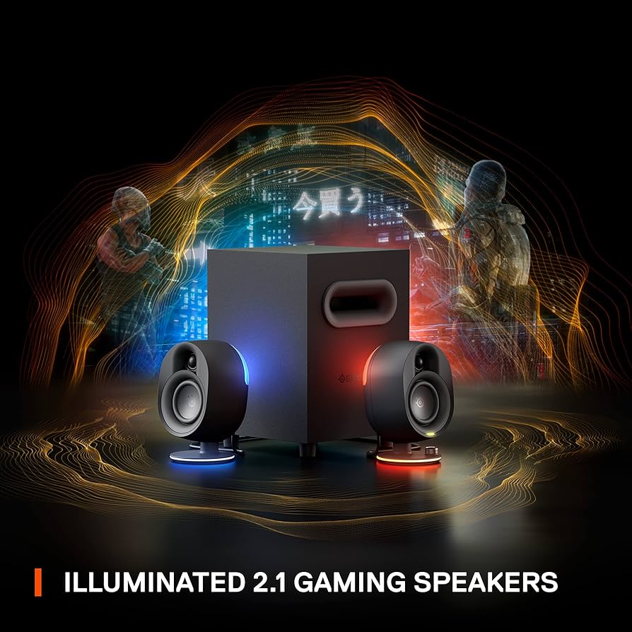 Amazon.com: SteelSeries Arena 7 RGB Illuminated 2.1 Gaming