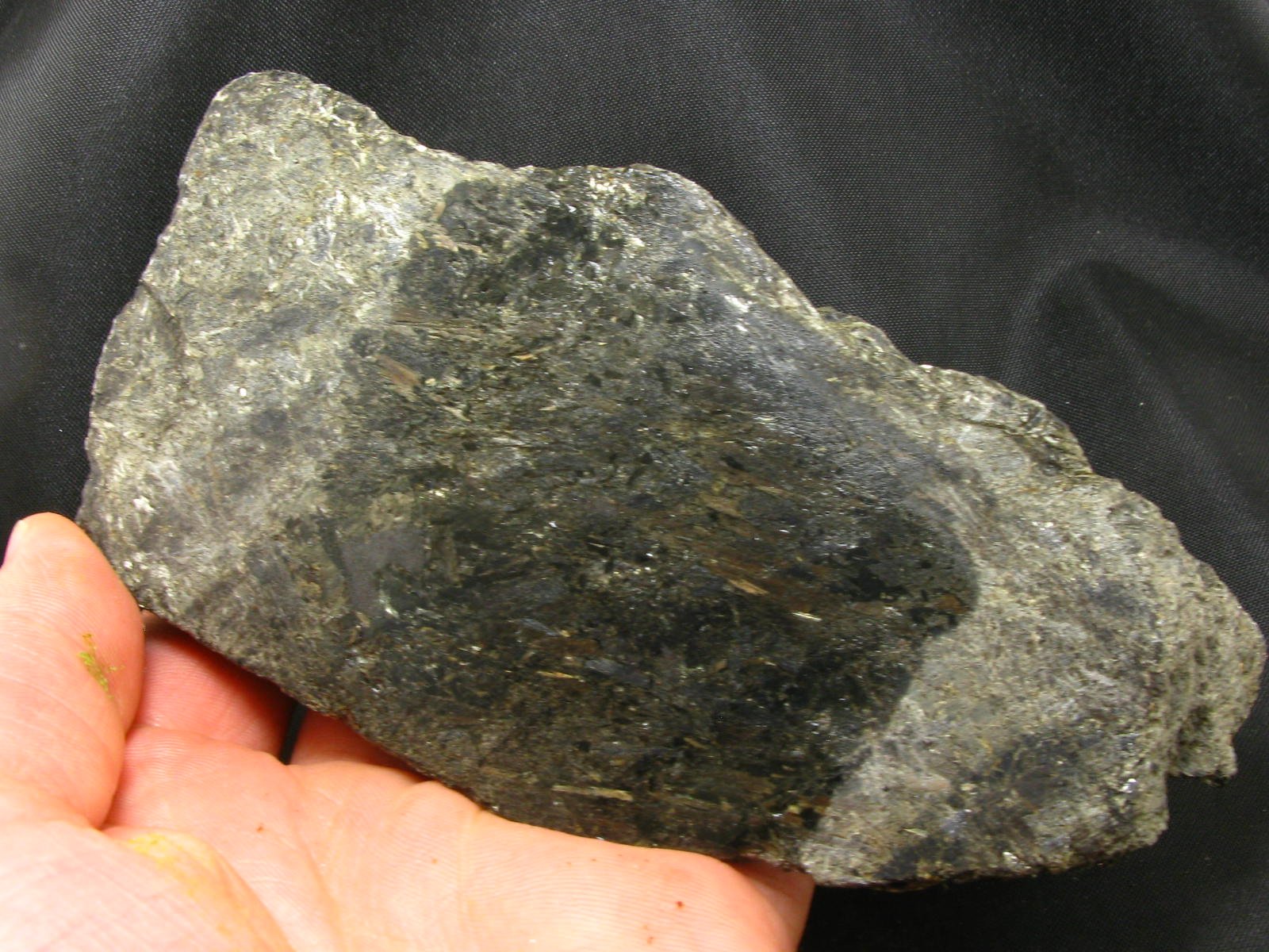 Nuummite Raw Slab from Greenland - 360 Grams - 5.0"