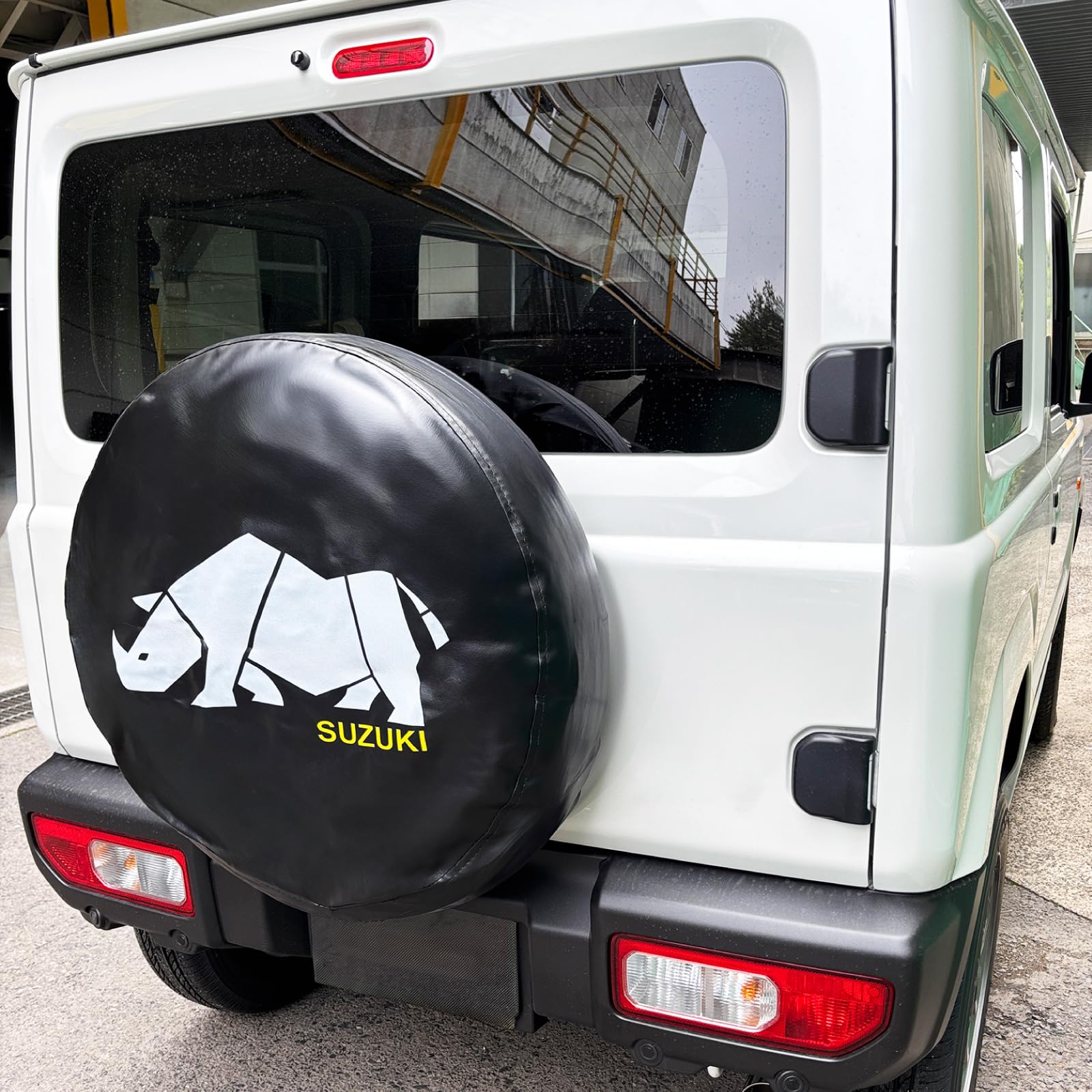 Amazon | ジムニー ジムニーシエラ JB64 JB74 タイヤカバー サイ柄 小