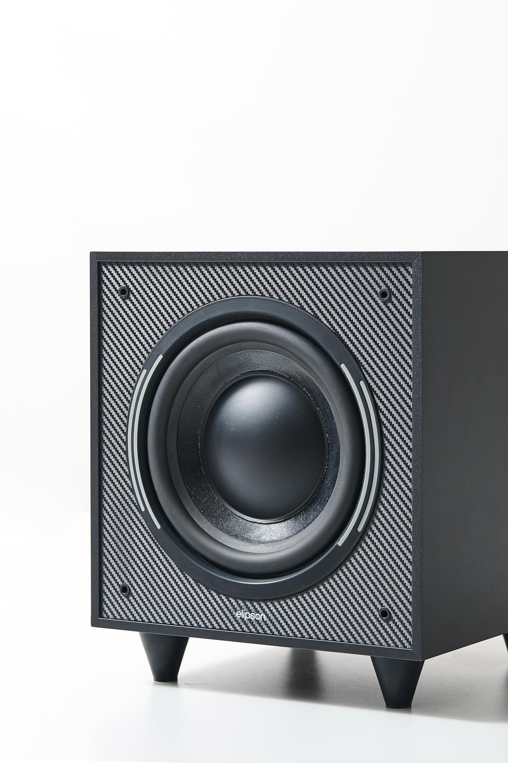 Elipson Horus 8S Noir Carbone Caisson de Graves amplifié