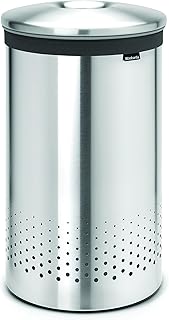 Brabantia Panier à linge avec couvercle en Metal 60 l