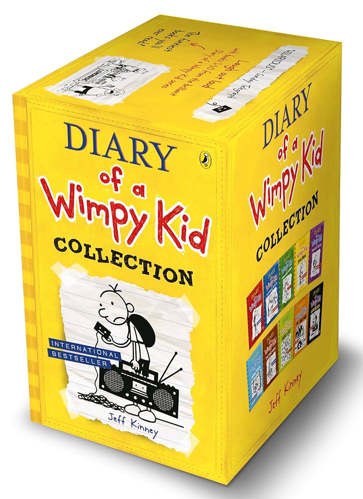 Diary of a Wimpy Kid Box Set Collection (10 Books) (Diary of