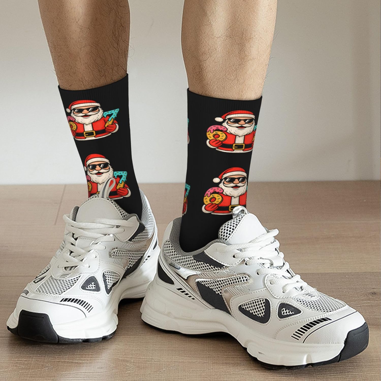 67 Socks Christmas 6 7 Meme Socks Funny 67 Creams Drips Baseball Socks - Image 3
