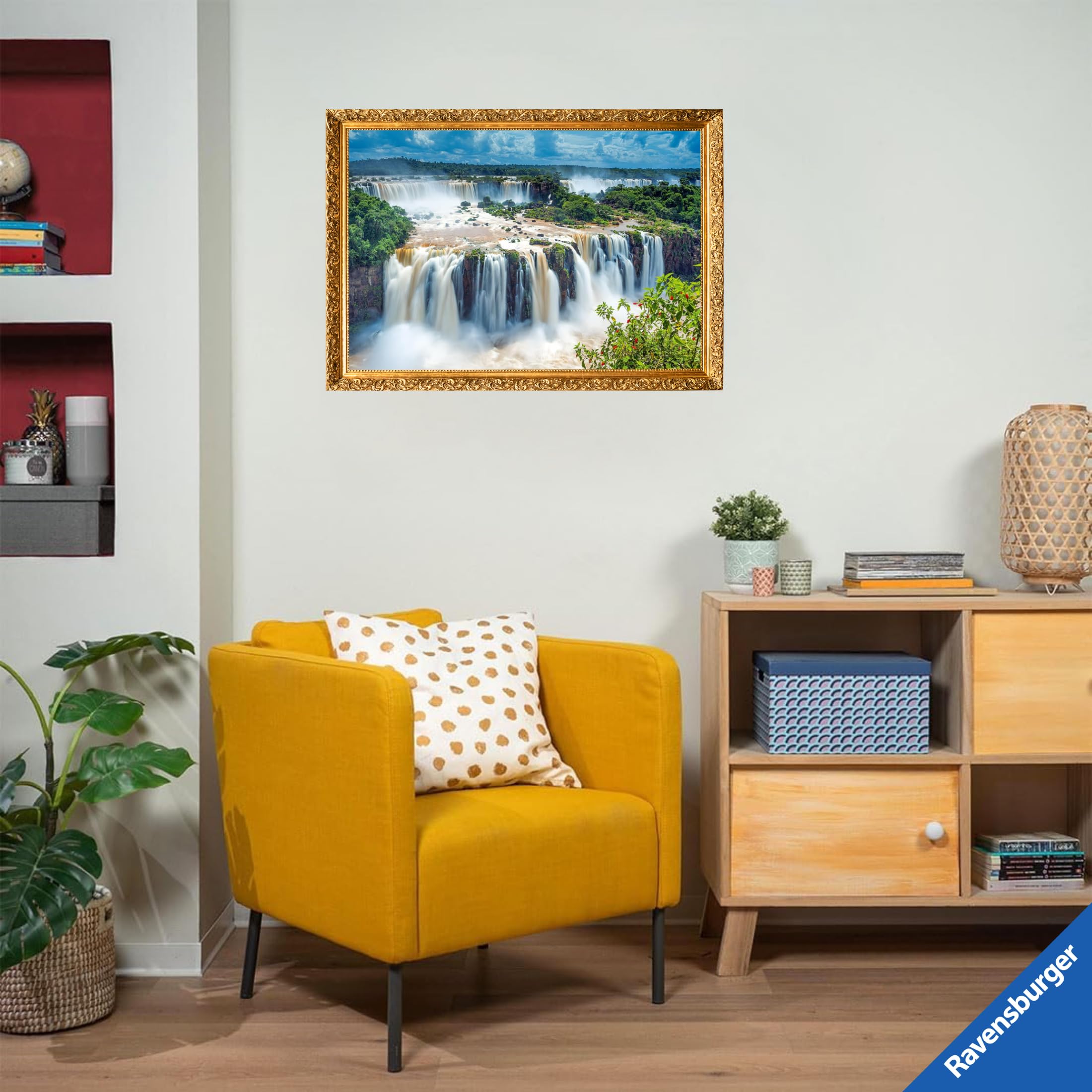 Ravensburger - Puzzle 2000 Pezzi Cascata Dell'iguazù Brasile | Puzzle 2000 Pezzi | Rompicapo Adulti E Bambini Dai 14 Anni In Su | Regalo Per Bambini E Adulti | Misure 98x75cm