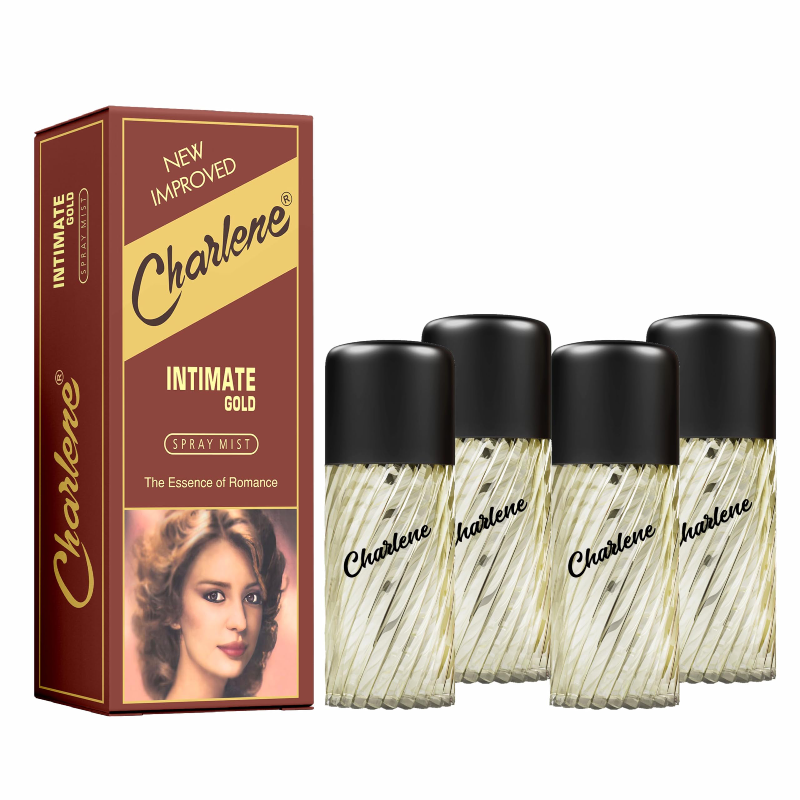 Luxury Perfume For Men & Women - Intimate Gold 30Ml (Pack Of 4)
