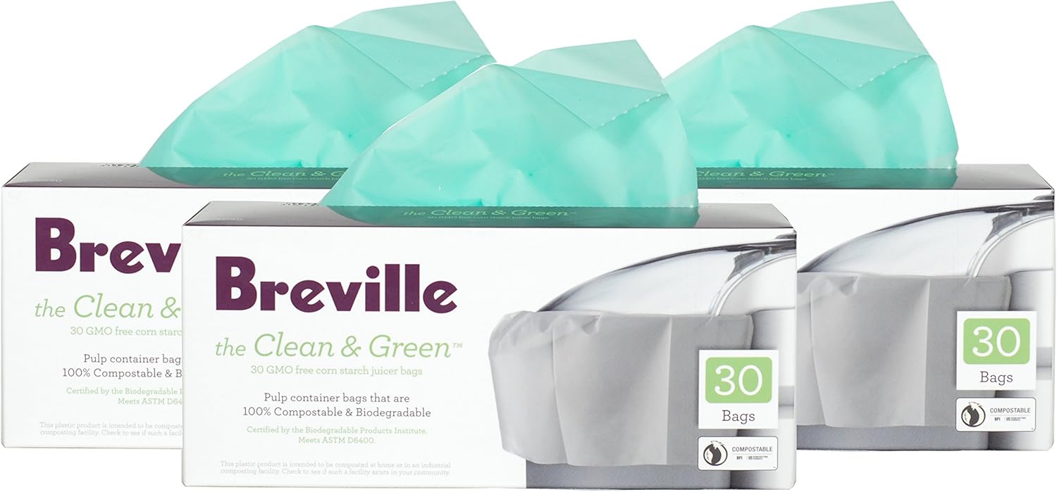 Eco-Friendly Juicer Pulp Container Bags Set of 90 Jordan Ubuy