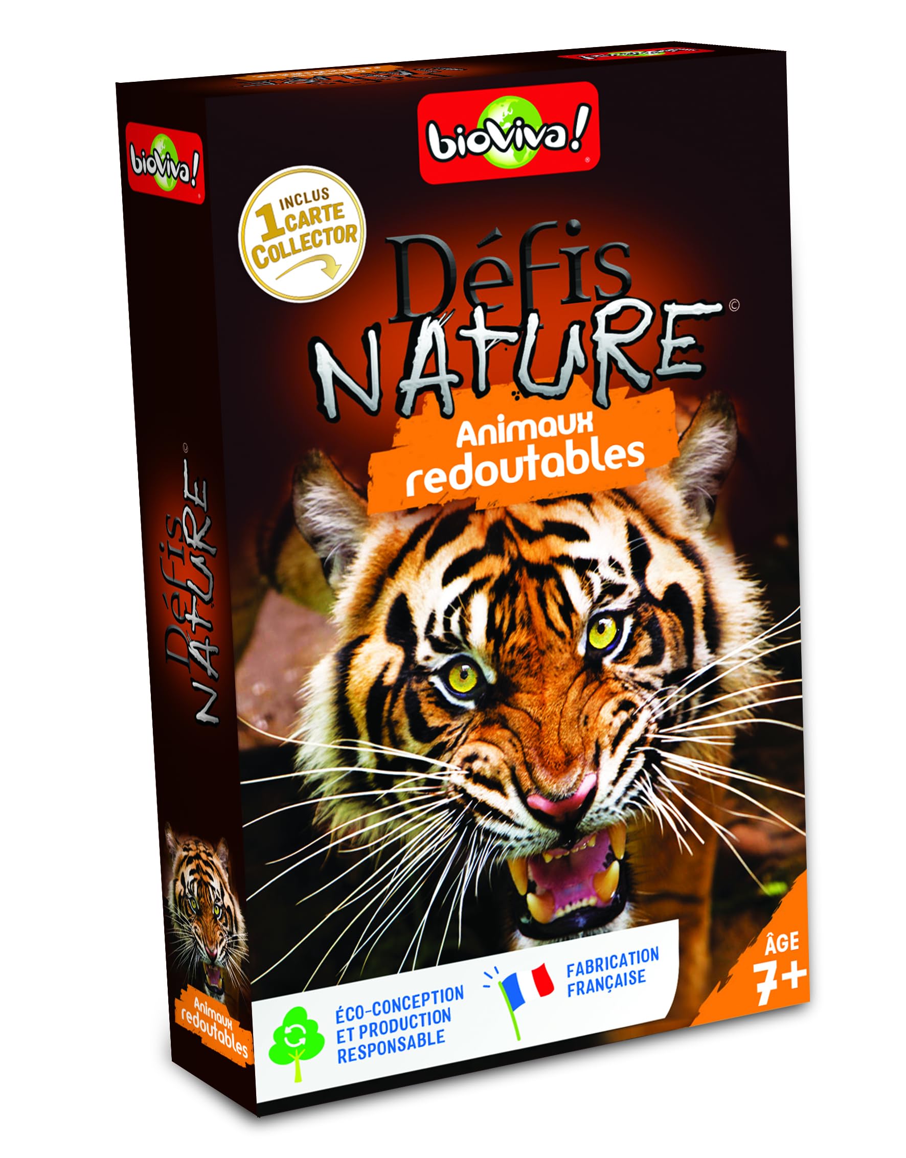 Jeux de Cartes Défis Natures - Animaux Redoutables