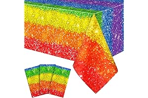 Tudomro Rainbow Tablecloth, the Ultimate Vibrance for Your Festivities