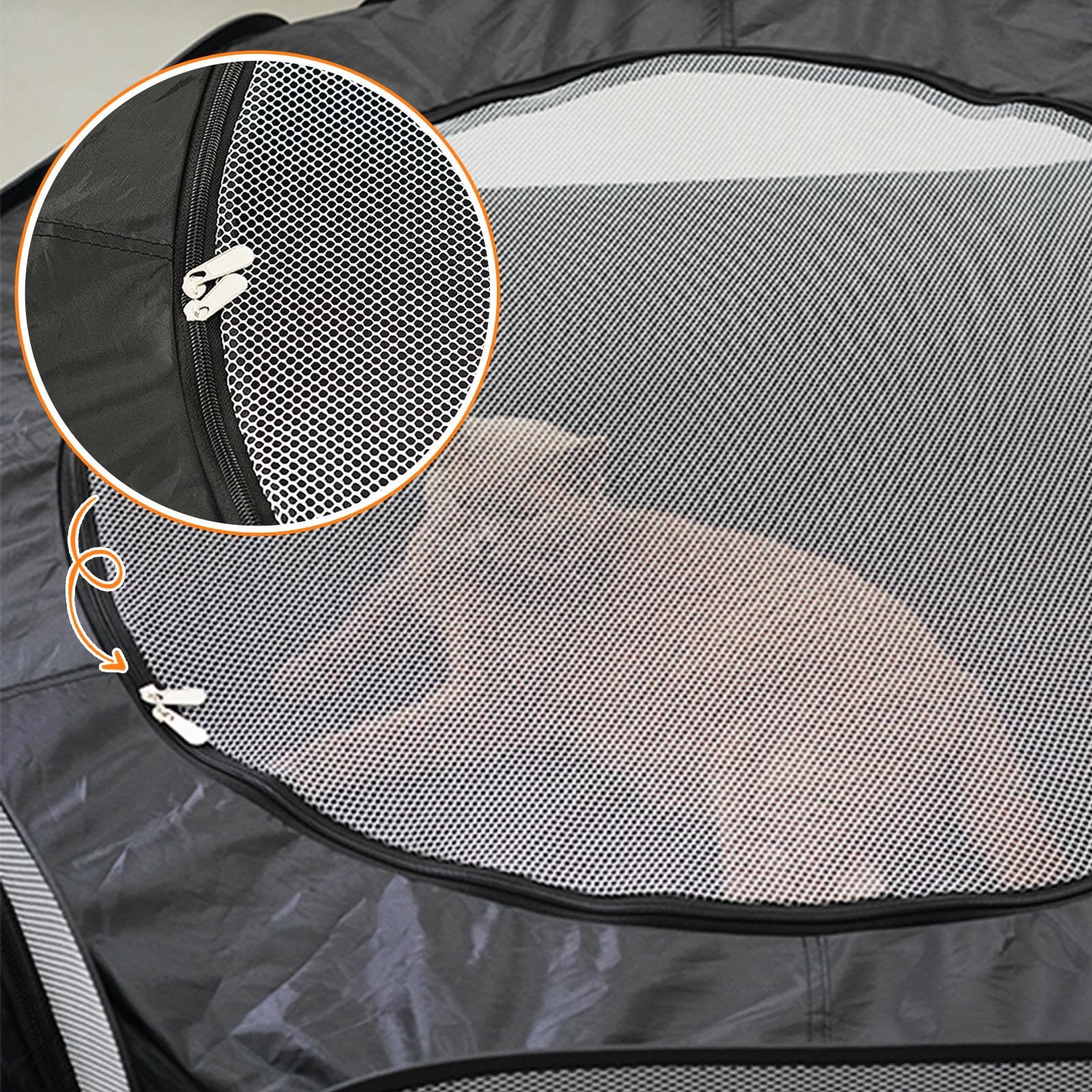 Tunnel de Jeu Extérieur pour Chats, Tente et Tunnel de Jeu, Maison D'extérieur Universelle pour Chats D'intérieur, Maison de Jeu Pliable pour