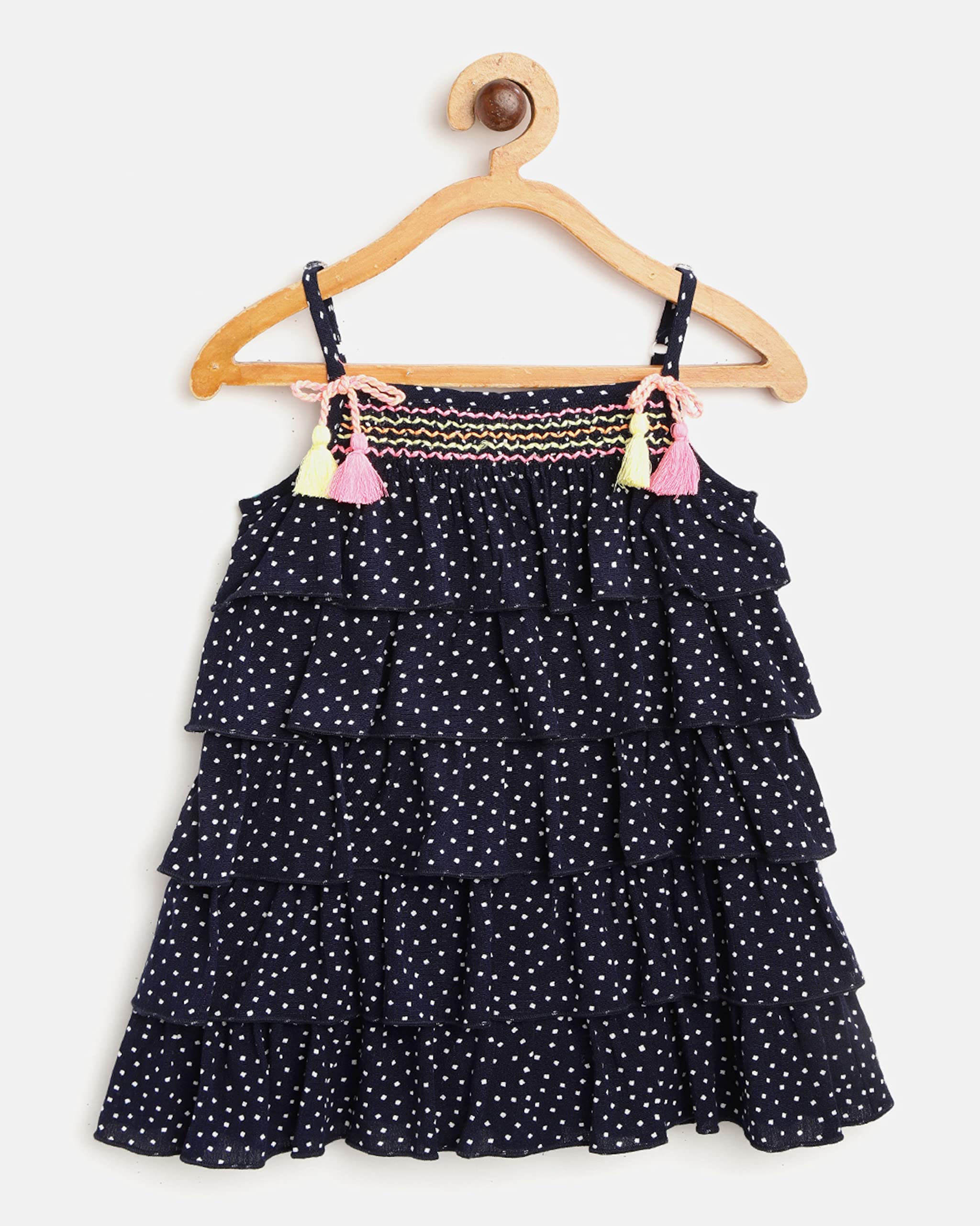 Nautinati Vestido ajustado y acampanado para niñas de 0 a 3 años