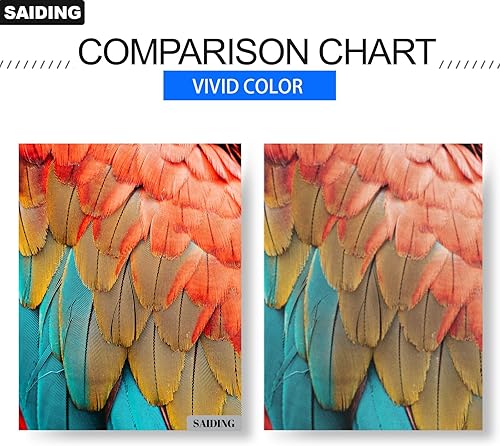 Miniatura 17 de SAIDING Cartuchos de tinta remanufacturados 712 712XL de repuesto para impresora de trazador DesignJet T230 T210 T650 T630 Studio (paquete de 4) 4-1