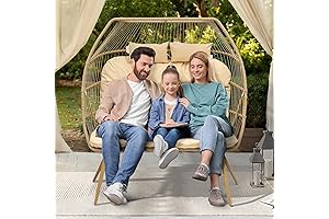 YITAHOME Double Egg Chair with Legs