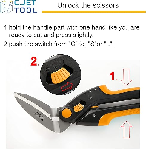 Miniatura 2 de Tijeras resistentes de 10 pulgadas, cortador de alfombras, herramienta industrial multiusos para cartón, cuero, poda, jardinería, acero inoxidable