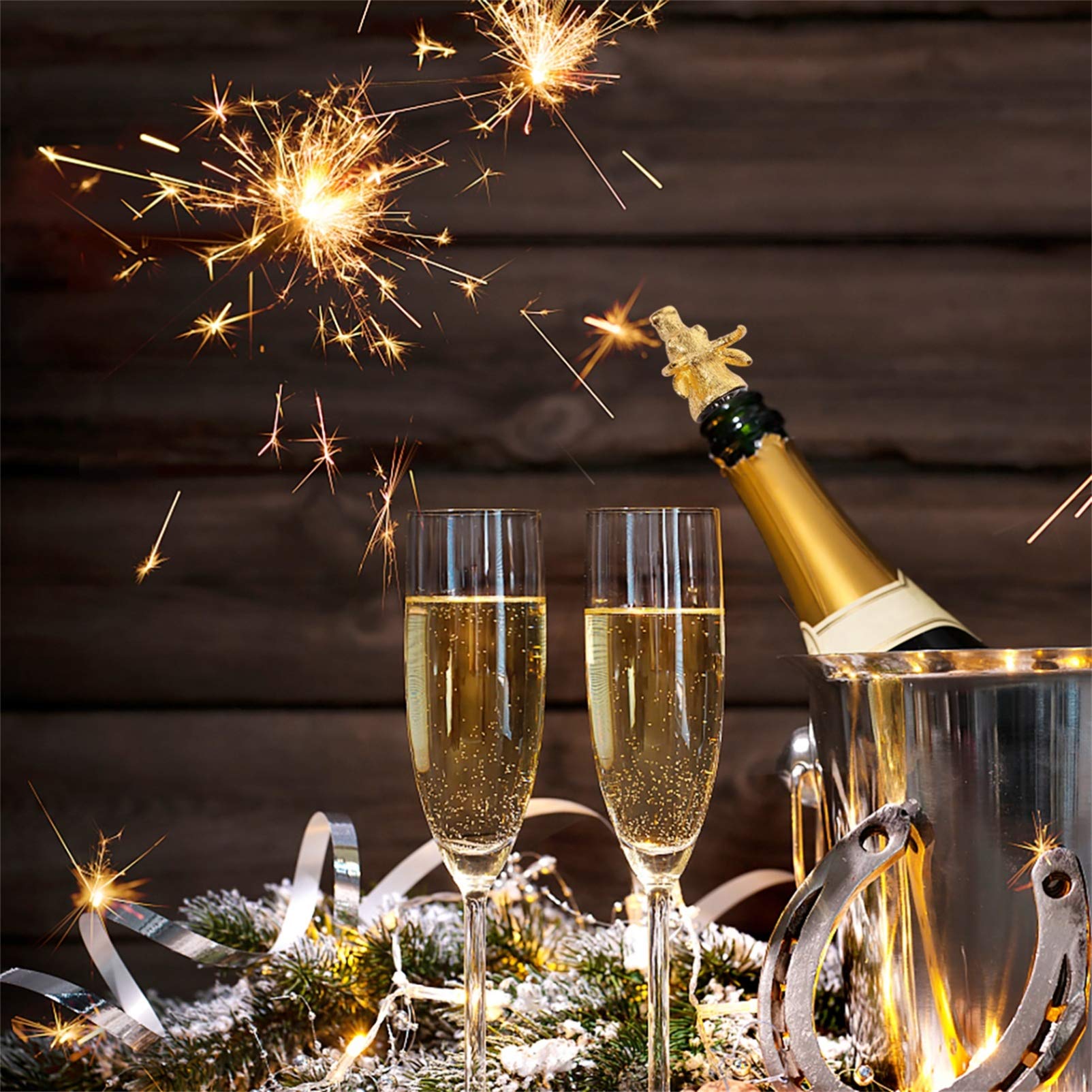 Hemoton 1pc Bull Head Wine Guide Bottle Caps Novelty Wine Pourer Animals Wine Aerator Wine Toppers Stopper Cocktail Pourers Bottle Pourer Wine Vessel Conical