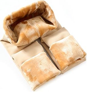 CHRLEISURE Women's Winter Warm Fleece Lined Leggings - Thick Velvet Tights Thermal Pants