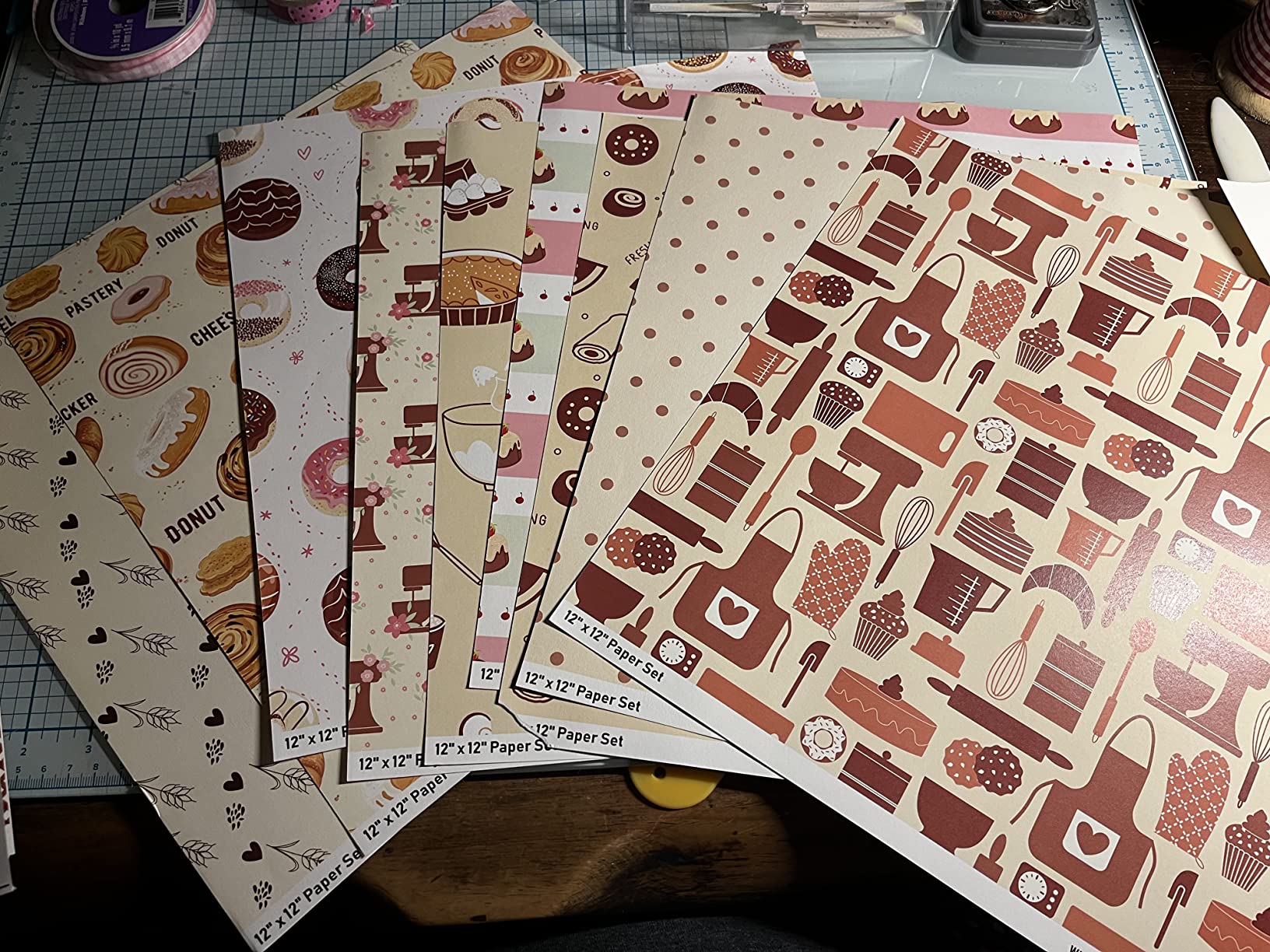 $6/mo - Finance Inkdotpot Baking Theme Collection Double,Sided ...