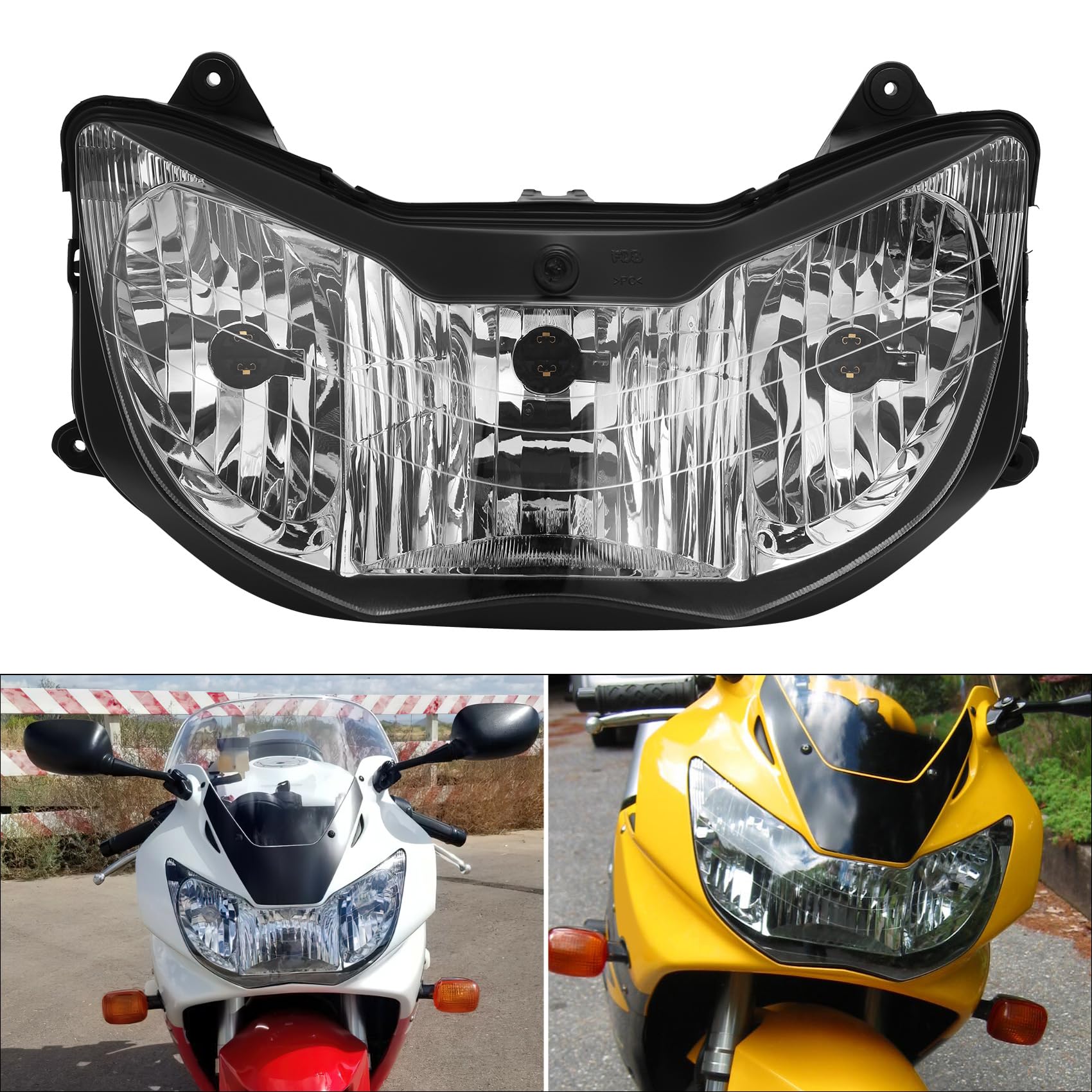 Amazon.com: TCMT Motorcycle headlights assembly Fit For Honda