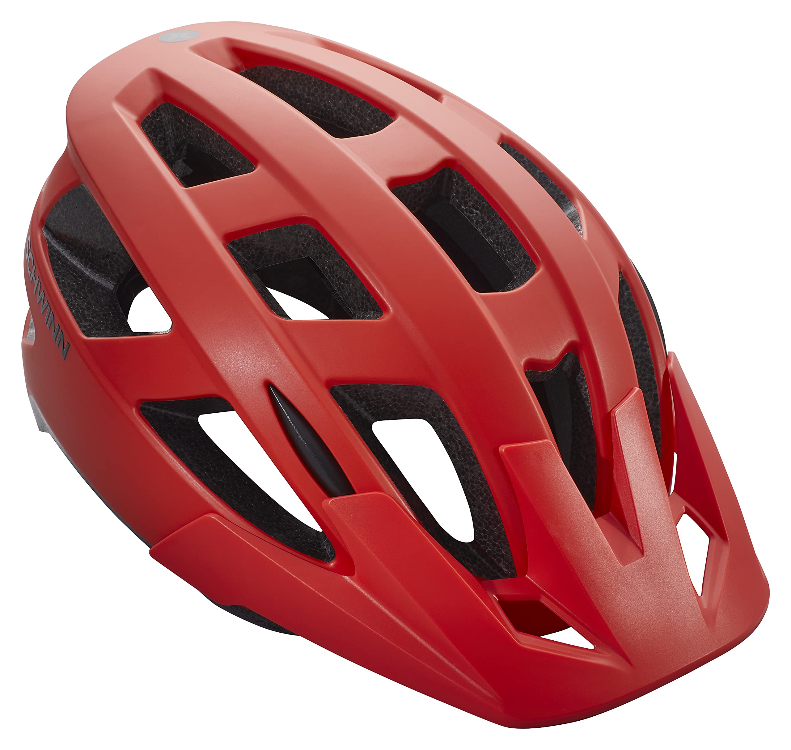 SchwinnHalcyon ERT Bike Helmet For Adult Youth Men Women, Ages 14 and Up, Can Fit Head Circumference 54-62 cm, With 19 Vents, Removable Visor, and Adjustable Locking Strap