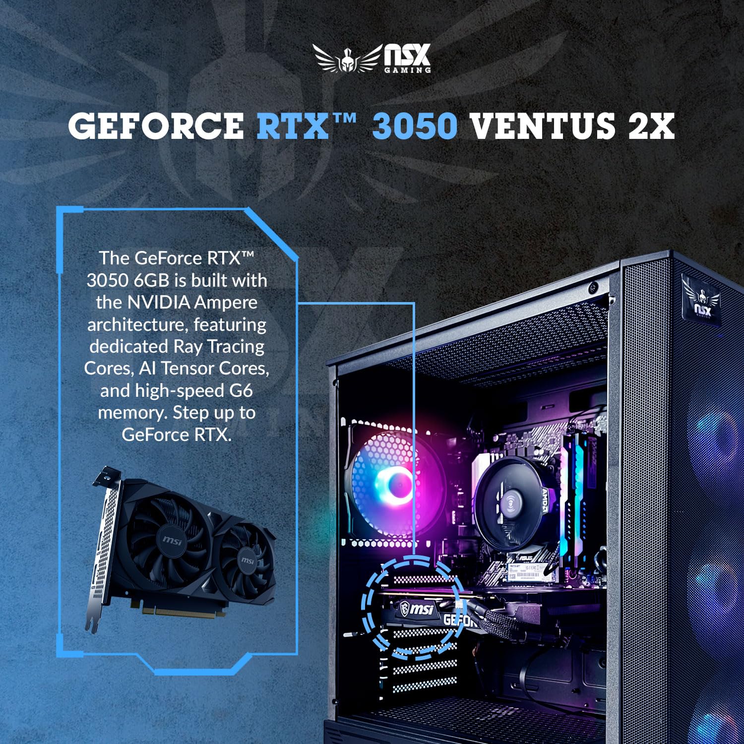 あとはグラボだけ！AMD Ryzen 5 5500/SSD960GB/16GB Amazon.co.jp: NSX GAMING PC Tomcat、AMD Ryzen 5500、RTX 3050