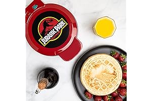 Uncanny Brands Jurassic Park T-Rex Dinosaur Waffle Maker