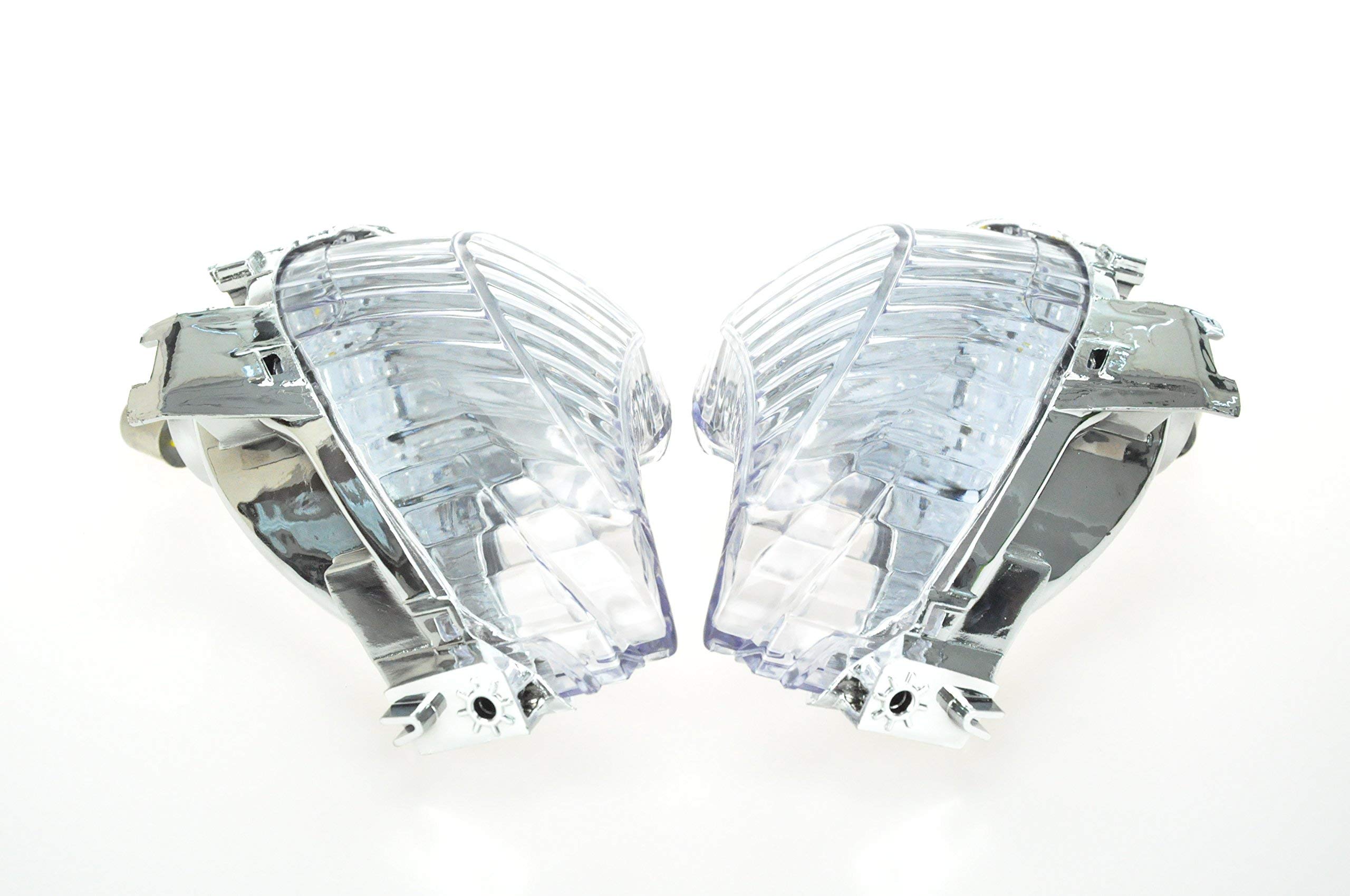 Motorcycle Led front turn signals for Suzuki Hayabusa GSXR1300 (2008-2016) Clear lens