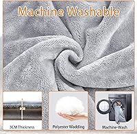 Vista 6 de Reclining Camping Chair with Removable Footrest Lounge Chair with Headrest, Cotton Cushion, Portable Adjustable Folding Chairs